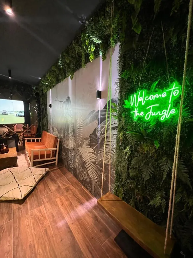 马拉喀什Jungle Au Centre De Marrakech Avec Jacuzzi !住宿加早餐旅馆